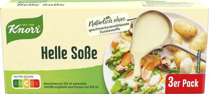 knorr helle soße 3er pack knorr helle soße 3er pack