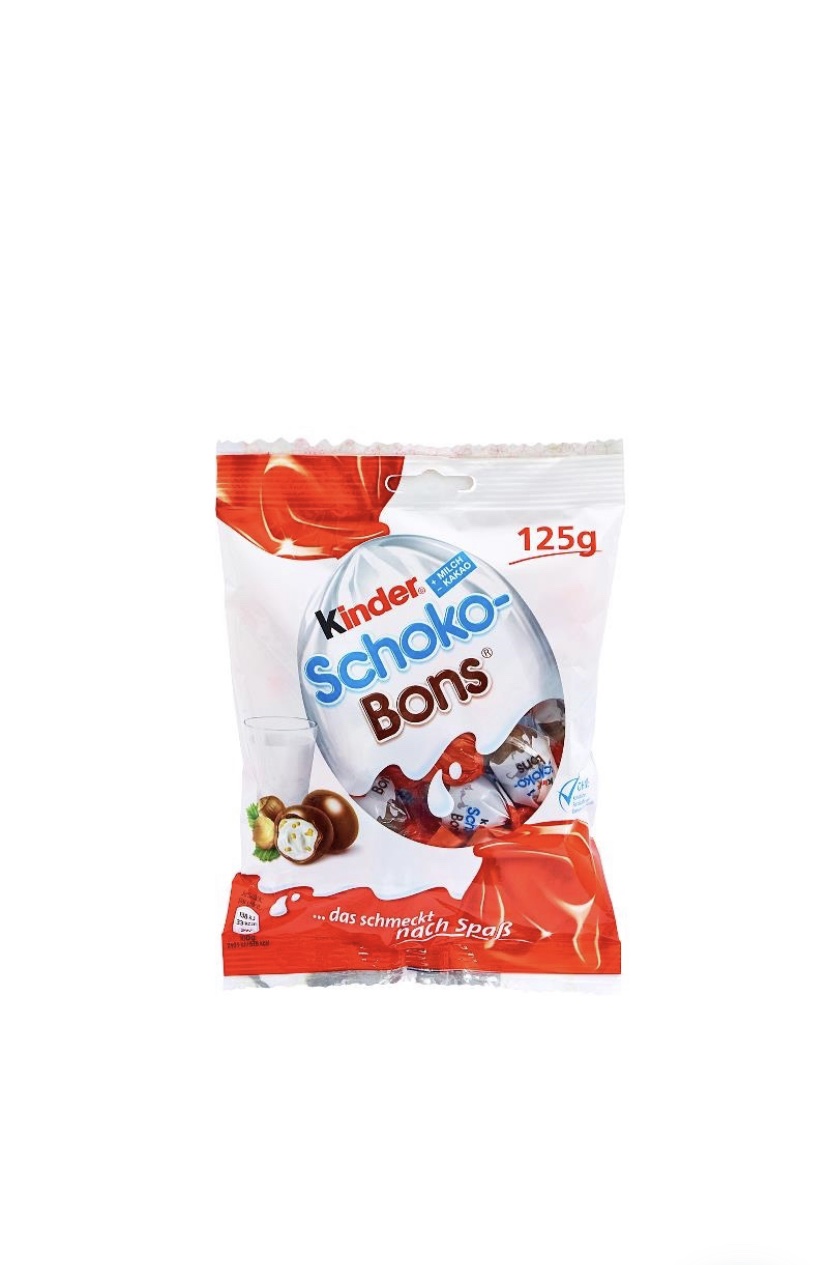 kinder schoko bons 125 g – palette kinder schoko bons 125 g – palette